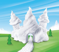 Play Visions Floof Modeling Clay- Reusable Indoor Snow - Endless Creations Possible, Mold Any Shape Or Design - 240 Grams. Bucket of Floof