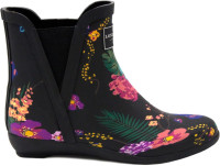 LONDON FOG womens Piccadilly 6 Black Floral