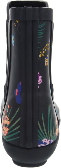 LONDON FOG womens Piccadilly 6 Black Floral