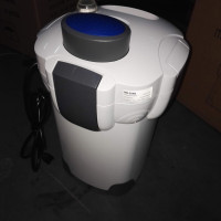 Polar Aurora Free Media 4-Stage External Canister Filter with 9-watt Light, 525 GPH with Free Media