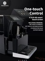 Mcilpoog ws-203 fully Automatic Espresso Coffee Machine, 1300W, 16 Drink Types, 19 Bar Pump, 1.7L Water Tank WS-203 Compact