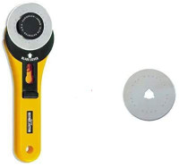 The maximum sharpness / Made in Japan /OLFA 60 mm tungsten steel Big Rotary Cutter & 60mm Rotary Blade Refill, 1-Pack Value Set (with our shop original description of goods)