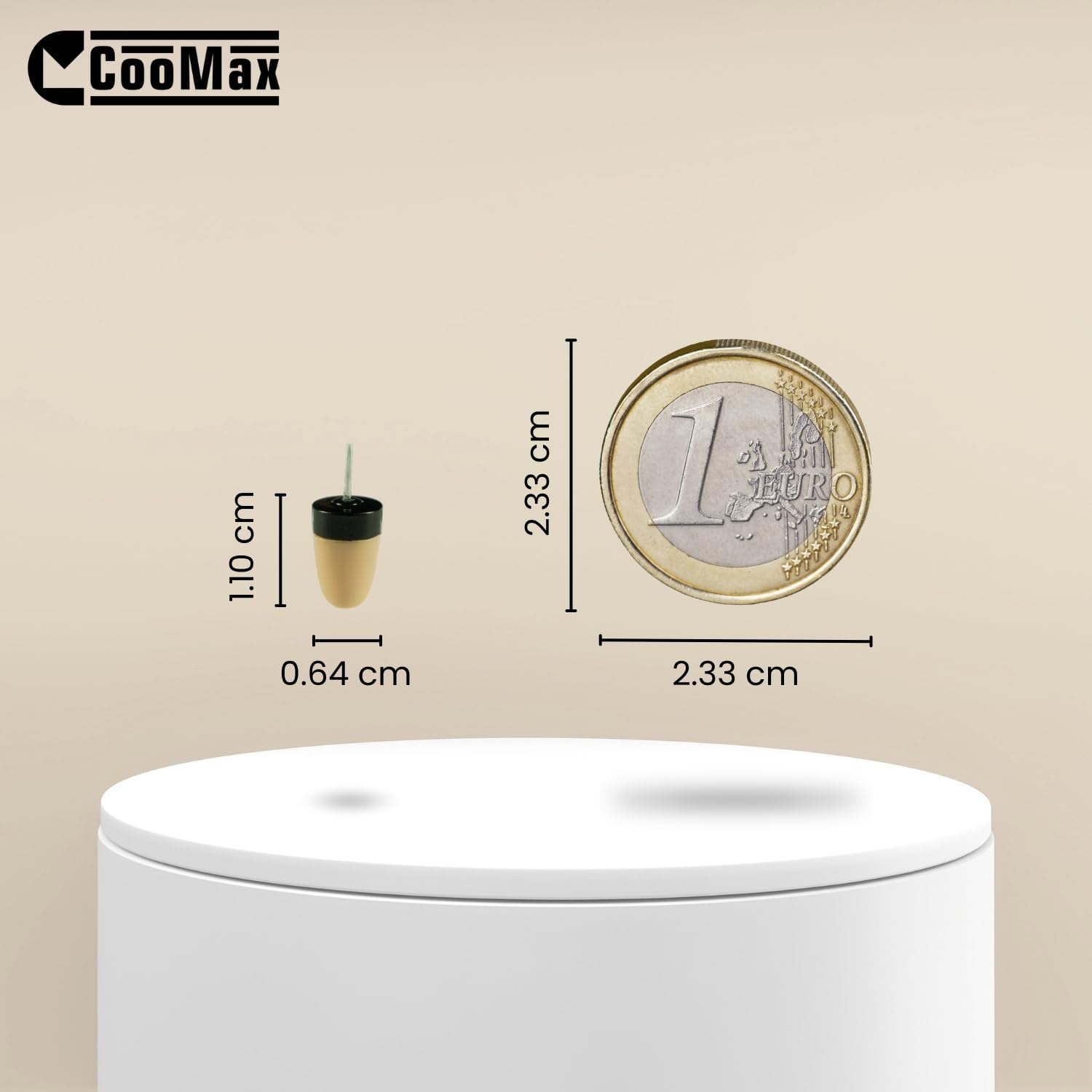 Mini Hidden Spy Earphone Wireless Earpiece Headset Microphone Detection