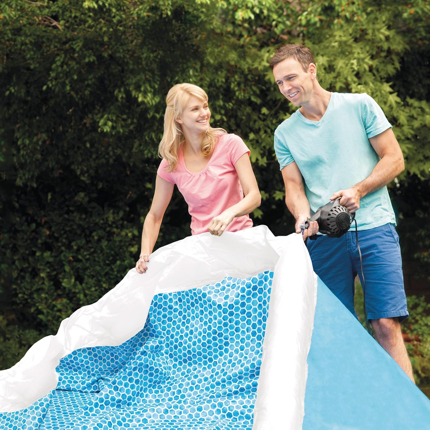 Intex 6ft x 20in Easy Set Swimming Pool #28101, Blue 6 feet x 20 inch Easy Set Pool