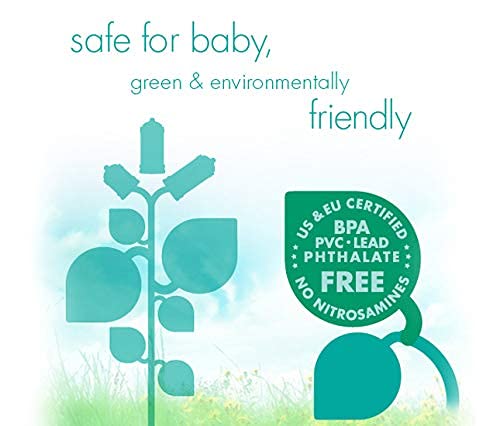 The Upright Bottle Bittylab Bare Air-Free 4oz Single for breastmilk or Baby Formula, Anti-Reflux, Anti-Colic, Anti-Gas, Fuss or Sleep Troubles. with Easy-Latch & Perfe-Latch Nipples. 0-6 Months. 1 Count (Pack of 1)