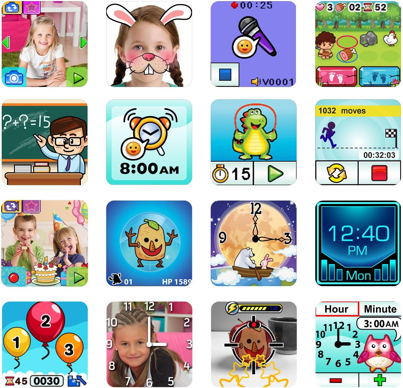 VTech KidiZoom Smartwatch DX2 (Frustration Free Packaging), Purple