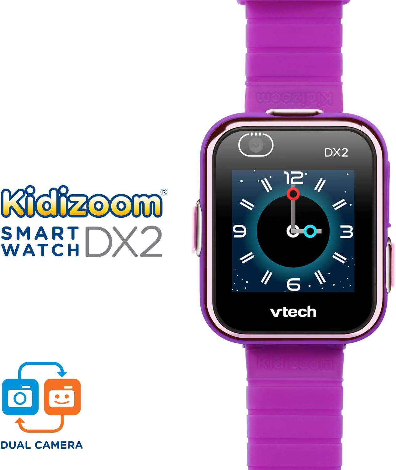 VTech KidiZoom Smartwatch DX2 (Frustration Free Packaging), Purple