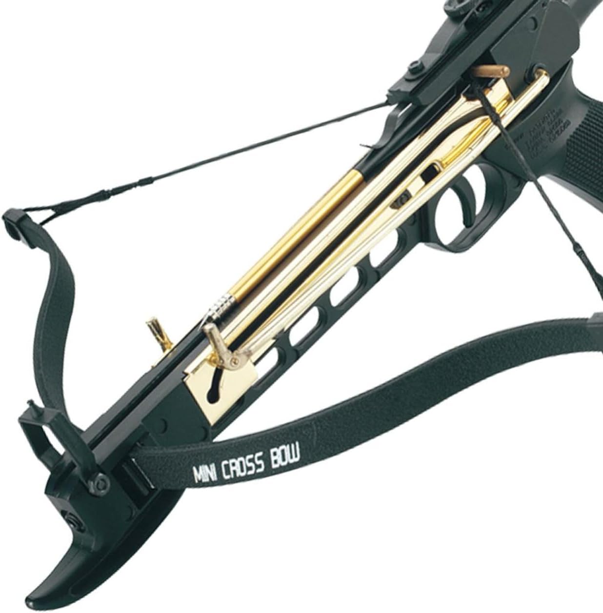 Armory Replicas™ 80lb Self-Cocking Hunting Crossbow Pistol | Durable Die-Cast Alloy & Fiberglass Build | High-Speed Precision with 3 Aluminum Arrows
