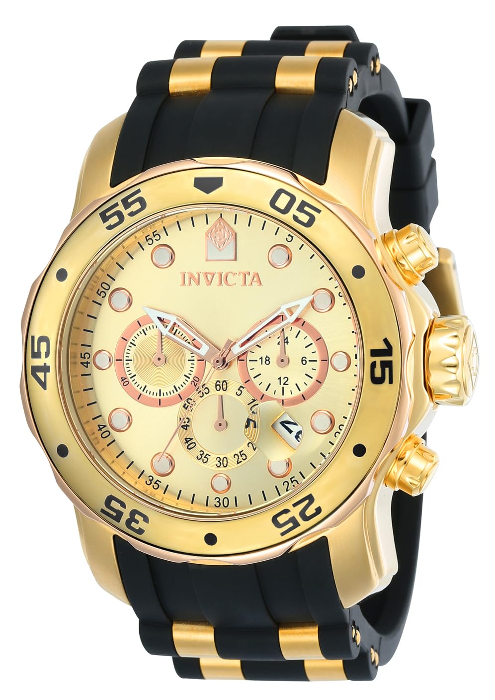 Invicta Men's Pro Diver Analog Display Swiss Quartz Watch 17884