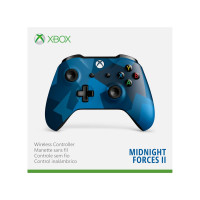 Microsoft Xbox One Wireless Controller, Midnight Forces II Special Edition - Xbox One