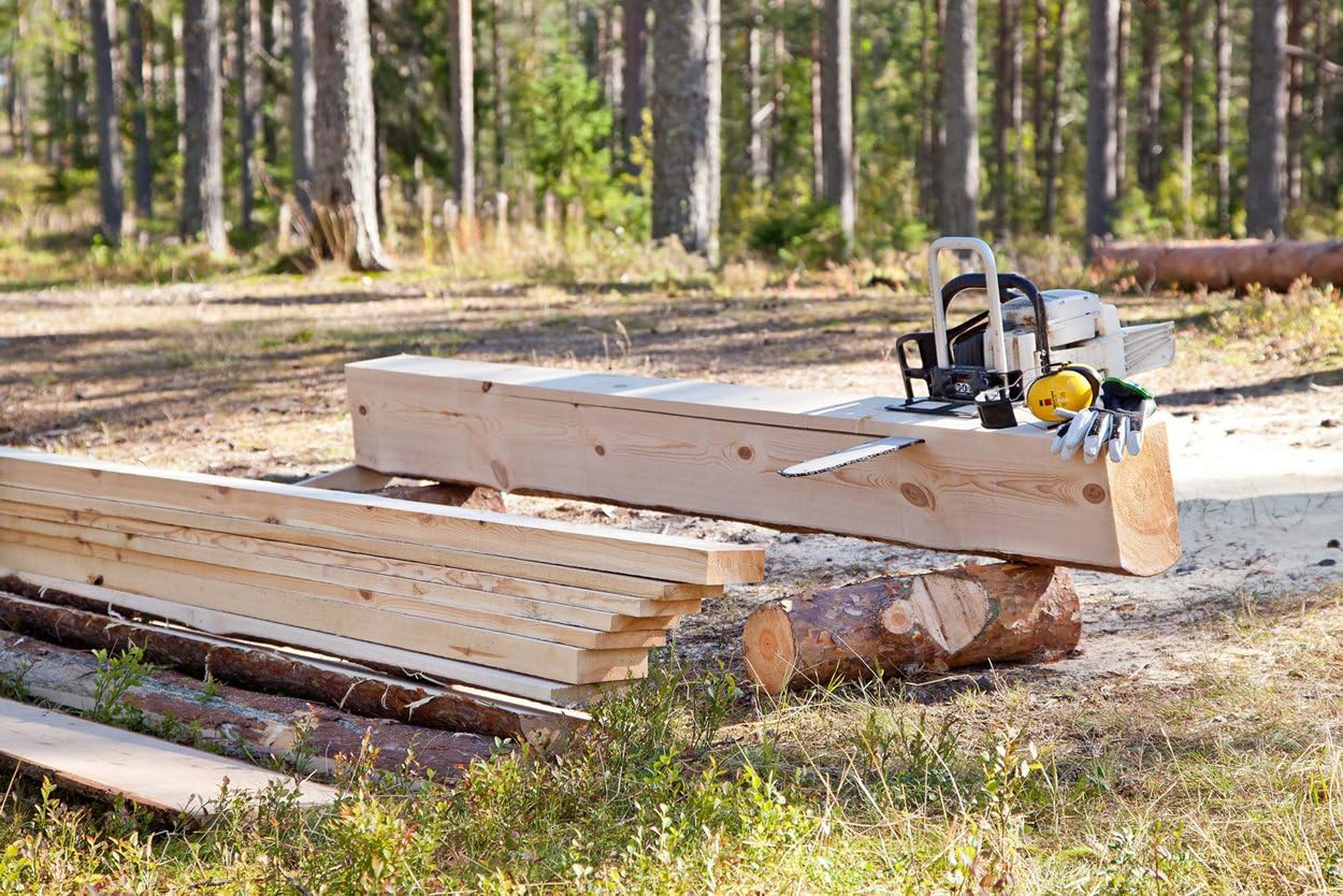 LOGOSOL Big Mill Timberjig Mini Sawmill, Black, 38 x 16 x 8 cm