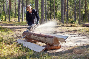 LOGOSOL Big Mill Timberjig Mini Sawmill, Black, 38 x 16 x 8 cm