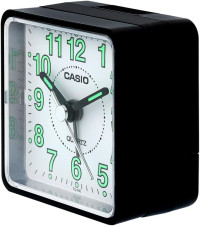Casio TQ-140-1B Tq140 Travel Alarm Clock - Black