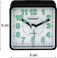 Casio TQ-140-1B Tq140 Travel Alarm Clock - Black