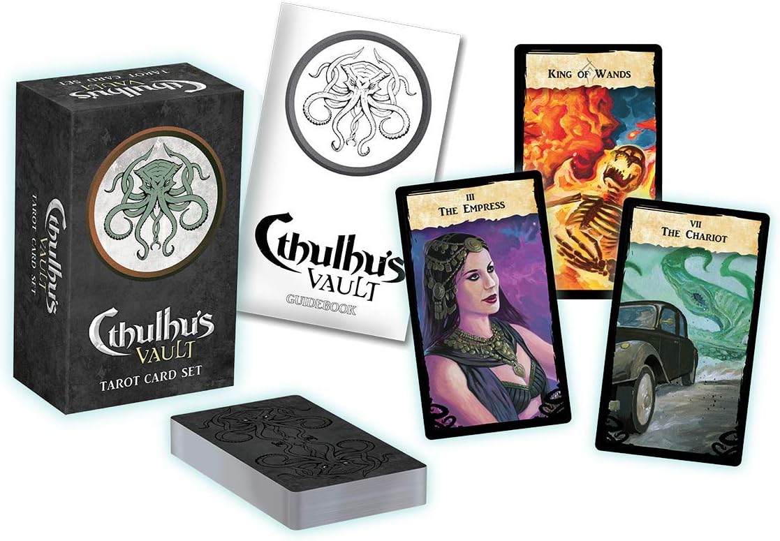 Ultra Pro Cthulhu's Vault Tarot Card Set , Black