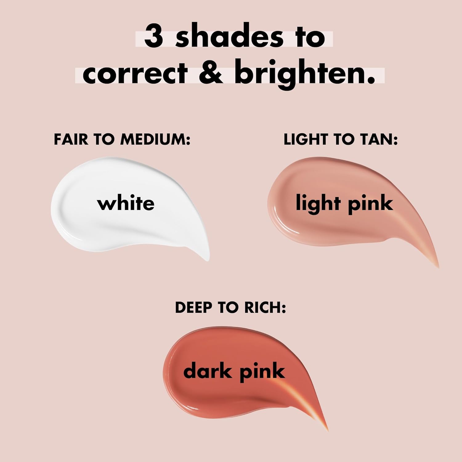 e.l.f. Soft Glam Brightening Corrector, Helps Minimize Dark Circles & Discoloration, Hydrating With A Natural Finish, Vegan & Cruelty-Free, Light Pink Light Pink 0.21 Fl Oz (Pack of 1)