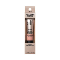 e.l.f. Soft Glam Brightening Corrector, Helps Minimize Dark Circles & Discoloration, Hydrating With A Natural Finish, Vegan & Cruelty-Free, Light Pink Light Pink 0.21 Fl Oz (Pack of 1)