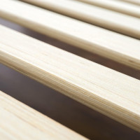 Zinus Adrian Wood Rustic Style Platform Bed with Headboard/No Box Spring Needed/Wood Slat Support, Queen Queen Platform Bed