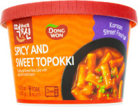 Dong Won Sweet & Spicy Sauce Topokki In Cup, 4.23 Ounces (Pack Of 8)