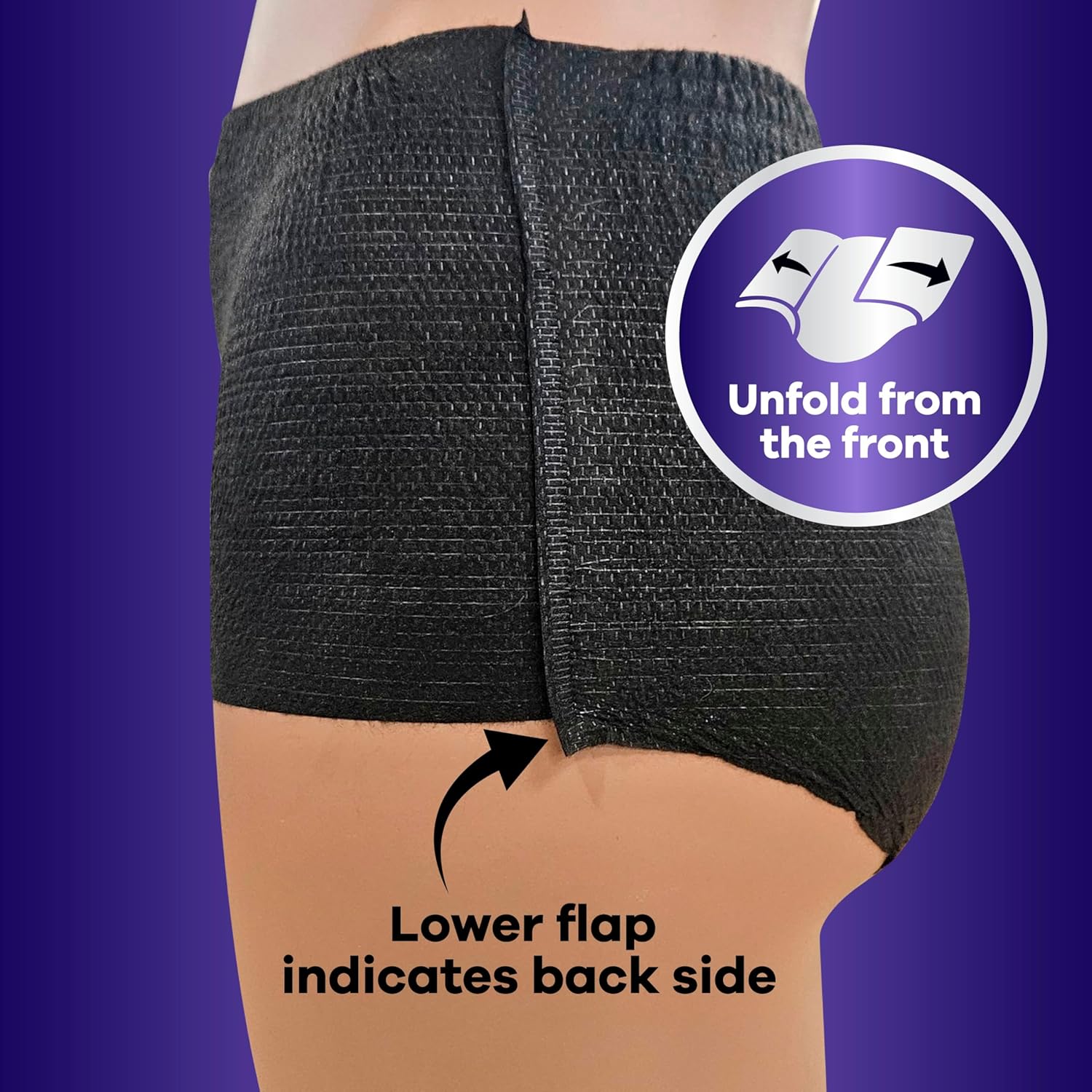 Always Discreet Night, Reimagined Adult Diapers for Women, Extended Overnight Absorbency Incontinence and Postpartum Underwear Size XL/XXL, 360 Degree Coverage While Laying Down, 14 Count​ X-Large 14