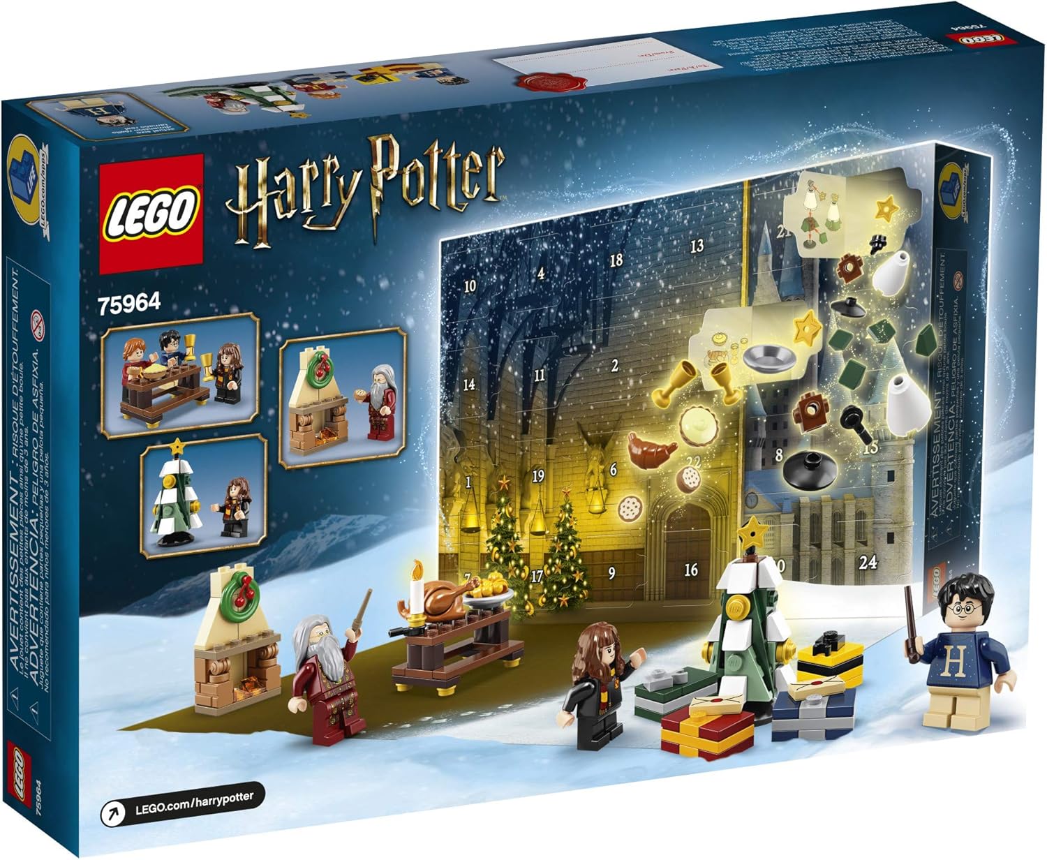 LEGO Harry Potter Advent Calendar 75964 Building Kit (305 Pieces)