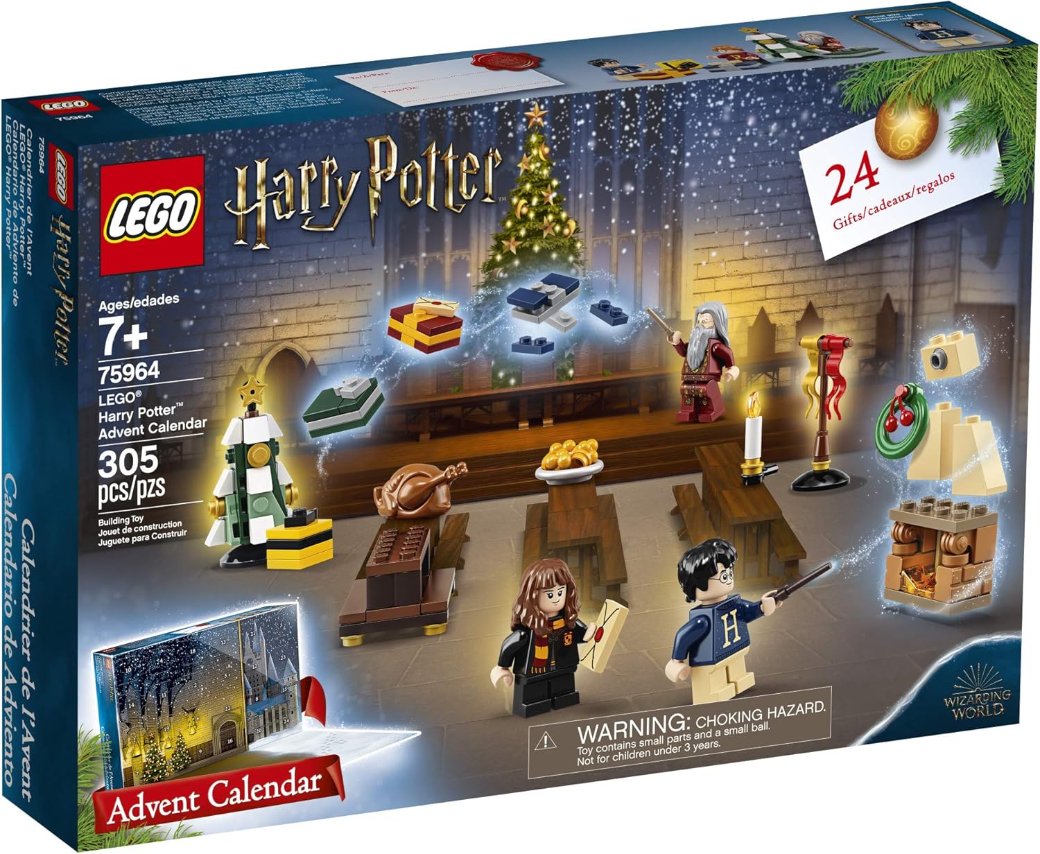 LEGO Harry Potter Advent Calendar 75964 Building Kit (305 Pieces)