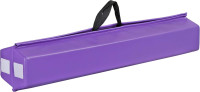 6FT/9FT Balance Beam Folding Gymnastics Beam Extra Firm Foam Anti-Slip Bottom Equipment for Floor Home Training, Kids, Adults 6FT Purpel