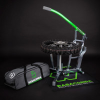 Rabaconda Dirt Bike & Dual Sport Tire Changer - Fastest Tire Bead Breaker Among Motorcycle Tire Changing Tools. Model 3MMC – for Dirt and Dual Sport Bikes. Not Suitable for Street Bikes