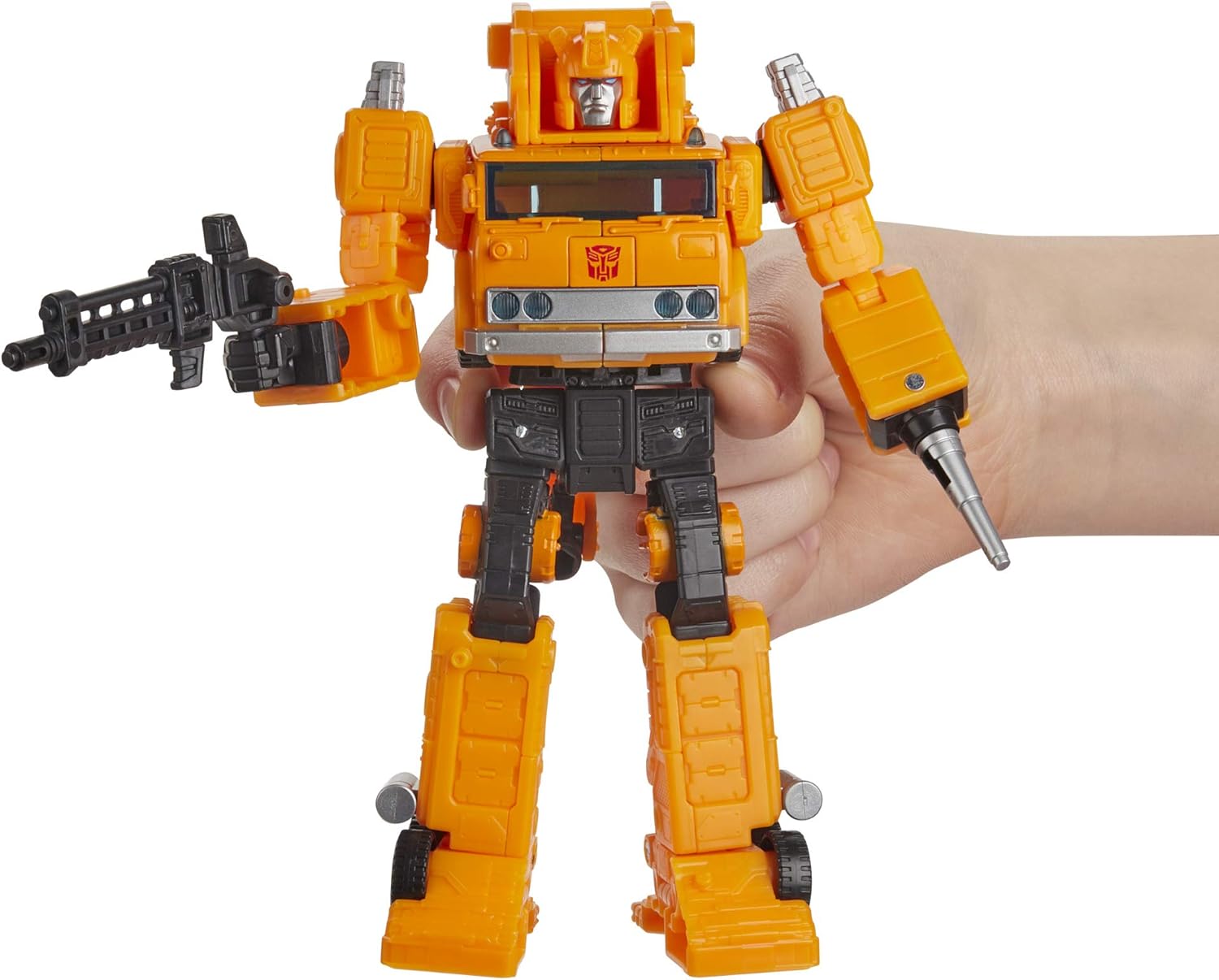 Transformers Toys Generations War for Cybertron: Earthrise Voyager WFC-E10 Autobot Grapple Action Figure - Kids Ages 8 and Up, 7-inch