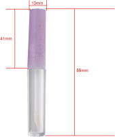 Doublelife 20Pcs 1.3ML Purple Empty Tubes Lip Gloss Balm Cosmetic Mini Containers DIY Bottles
