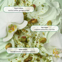 eos Créme de Pistachio Scent Layering Bundle - Body Wash, Body Mist, Body Lotion