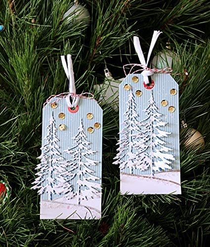 Sizzix 660978 Thinlits Die Set, Woodlands by Tim Holtz, 2/pack Sizzix Thinlits Die Set 2PK-Woodlands by Tim Holtz