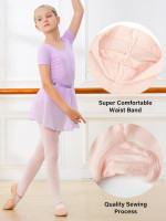 Stelle Girls Ballet Dance Students School Footed Tight (Toddler/Little Kid/Big Kid) 6-8 Years 1-ballet Pink