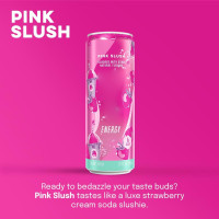New Alani Lime Slush, Pink Slush, Cherry Slush Energy Drink, Sugar Free - 12 fl oz Low-Calorie Energy Boost Drinks (Pack of 6)