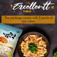 Fusion Select 2 Packs Korean Rice Cakes - Tteokbokki Stick Gluten Free 21.16oz Per Pack 42.32 Ounce (Pack of 1)