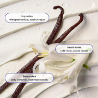 eos Vanilla Cashmere Scent Layering Bundle - Body Wash, Body Mist, Body Lotion