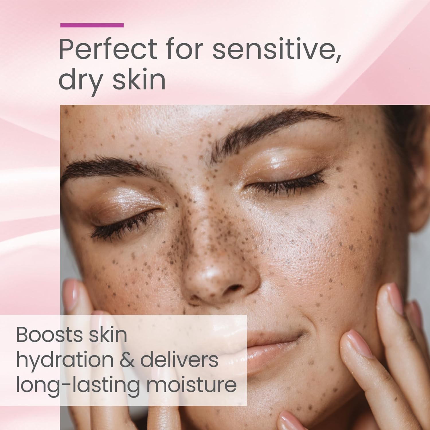 THENA CALM Face Moisturizer Cream Organic & Natural Skin Care, Ultra Hydrating With Hyaluronic Acid & Lavender Plant-based Skincare Anti-Aging Face Cream Dry Skin Facial Moisturizer