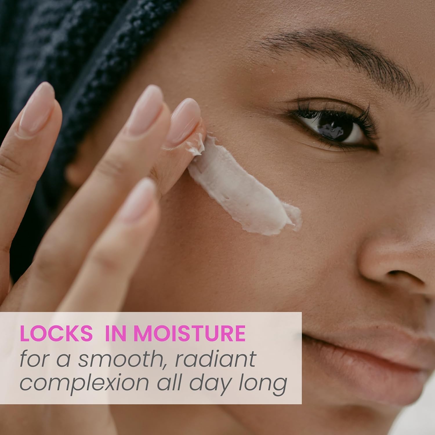 THENA CALM Face Moisturizer Cream Organic & Natural Skin Care, Ultra Hydrating With Hyaluronic Acid & Lavender Plant-based Skincare Anti-Aging Face Cream Dry Skin Facial Moisturizer