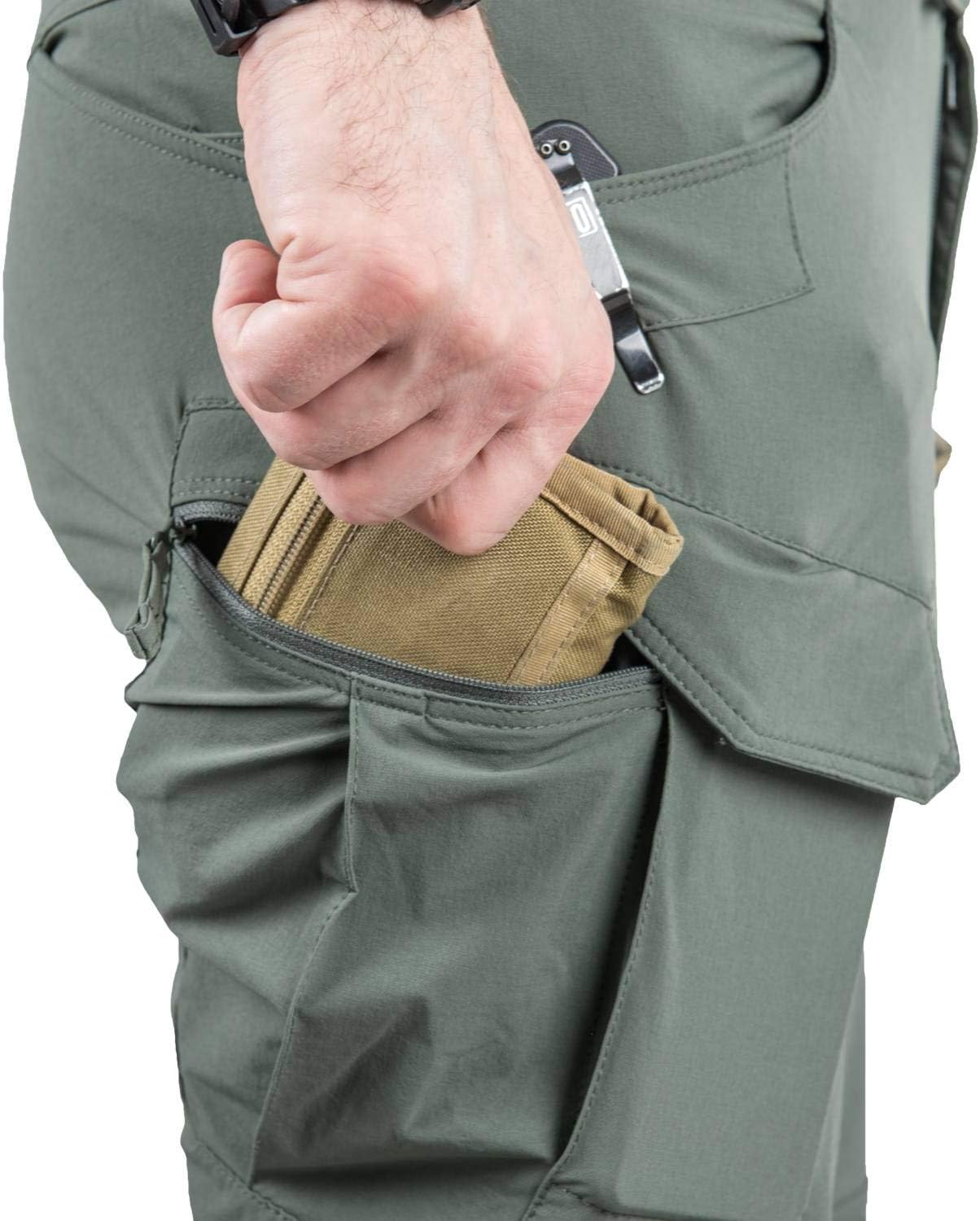 Helikon-Tex OTP Outdoor Tactical Pants - Hiking, Law Enforcement, Work Pants 32W x 32L Taiga Green Versastretch