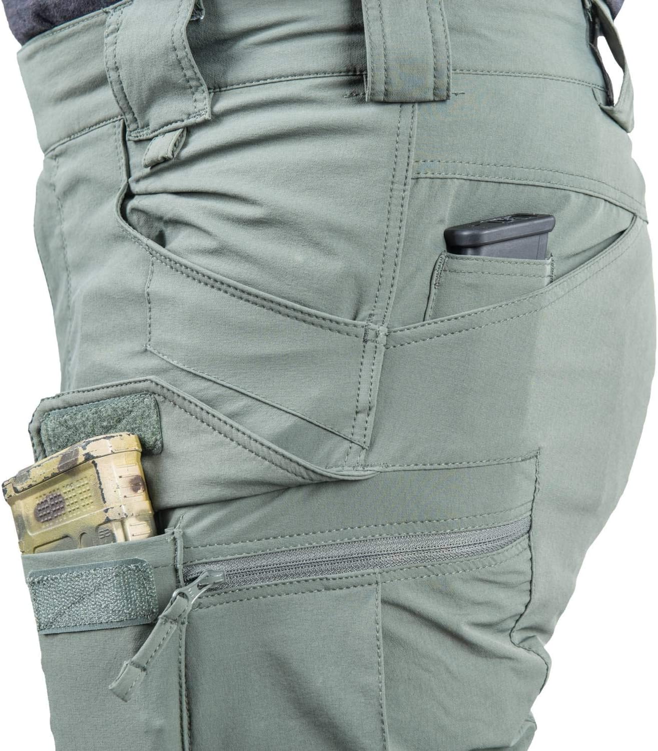 Helikon-Tex OTP Outdoor Tactical Pants - Hiking, Law Enforcement, Work Pants 32W x 32L Taiga Green Versastretch