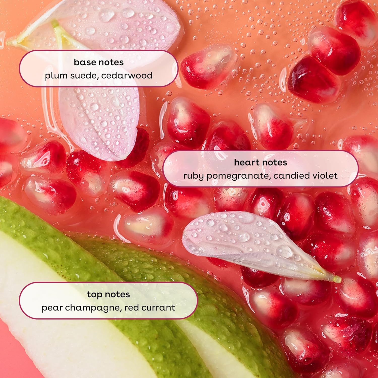 eos Pink Champagne Scent Layering Bundle - Body Wash, Body Mist, Body Lotion