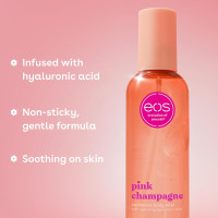 eos Pink Champagne Scent Layering Bundle - Body Wash, Body Mist, Body Lotion