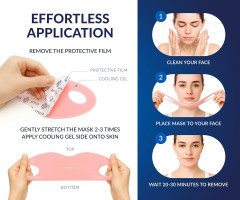 Stylia V Line Lifting Collagen Face Mask - Double Chin Strap for Women - Jawline Shaper Face Lift Tape - Neck Lift Collagen Mask - Chin Strap for Sleeping - Hyaluronic Acid, Aloe Vera, Cica 7PC 1 Count (Pack of 7)