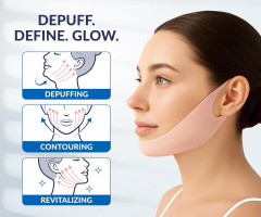 Stylia V Line Lifting Collagen Face Mask - Double Chin Strap for Women - Jawline Shaper Face Lift Tape - Neck Lift Collagen Mask - Chin Strap for Sleeping - Hyaluronic Acid, Aloe Vera, Cica 7PC 1 Count (Pack of 7)
