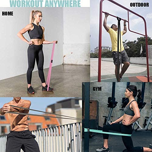 Details about   Resistance Loop Exercise Stretch Bands GYM Fitness Workout Power Strength Home 