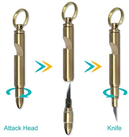 Multifunction women self protect hairpin outdoor pocket tool screwdriv keyrin Lc 