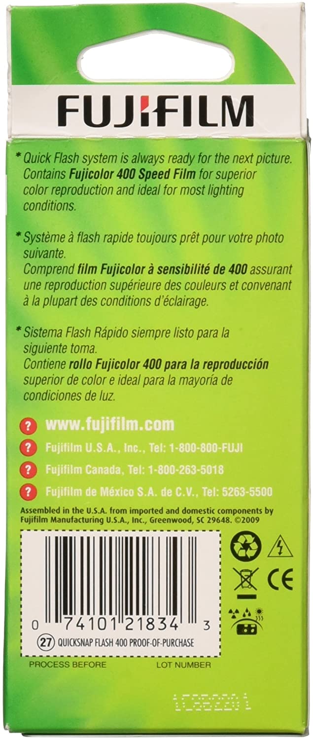 QuickSnap Flash 400  Fujifilm [United States]