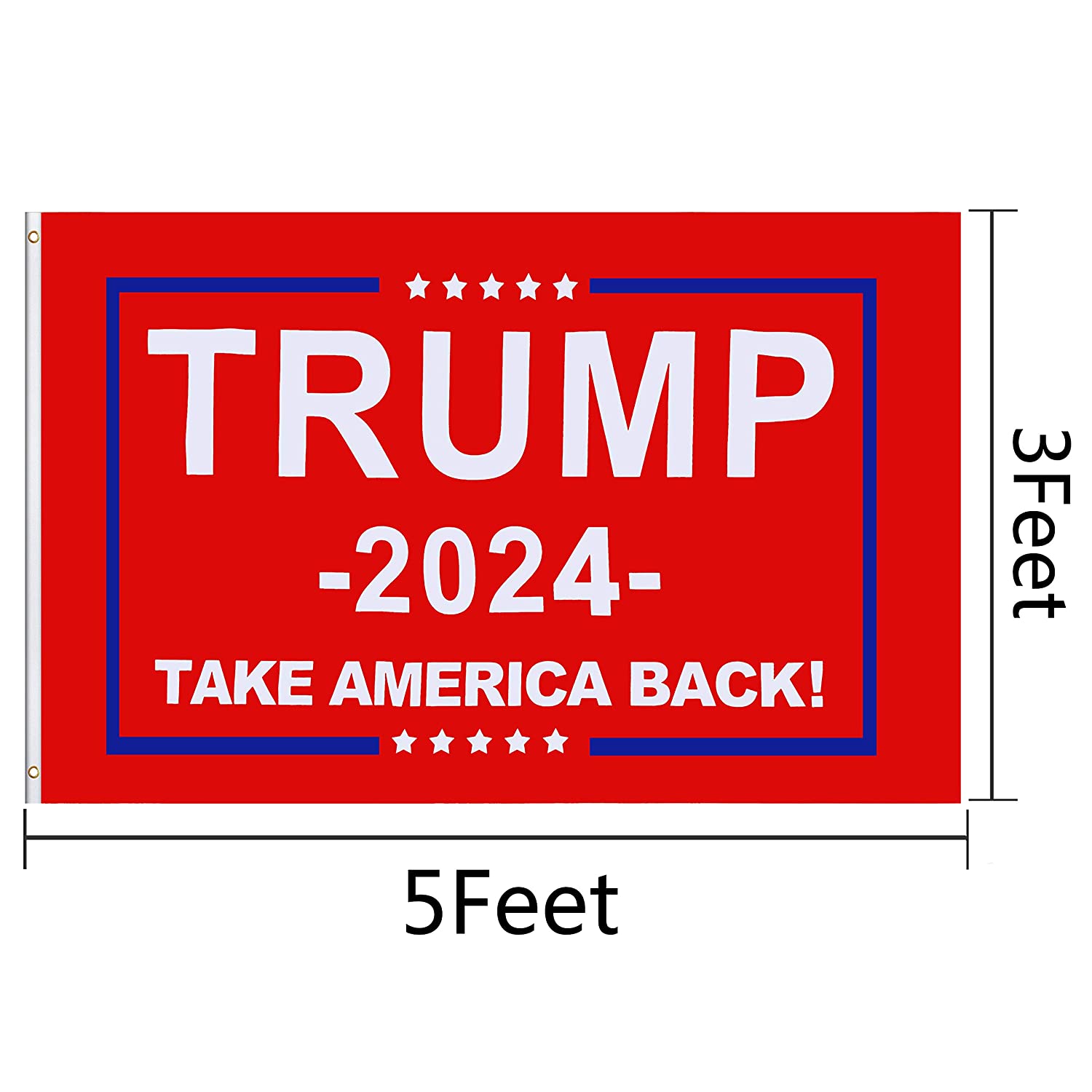 Wholesale Tsmd Trump 2024 Flag Take America Back Flag Banner 3x5 Feet