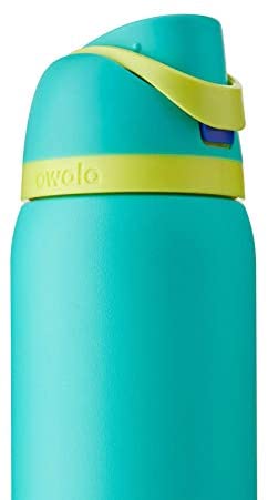  Owala FreeSip Insulated Stainless Steel Water Bottle with Straw  for Sports and Travel, BPA-Free, 24-oz, Teal/Navy (Nautical Twilight) :  Sports & Outdoors