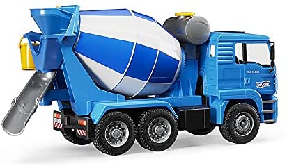 Realistic construction truck cement mixer for impersonation 
